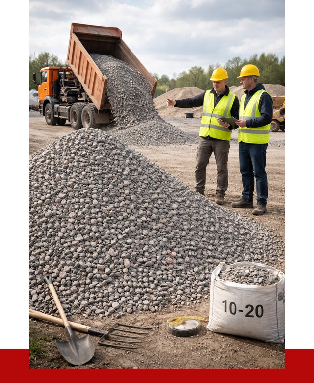 Гранитный щебень фракция 10-20 в Ярославле от 4313 руб.|ПРОНЕРУДРсл