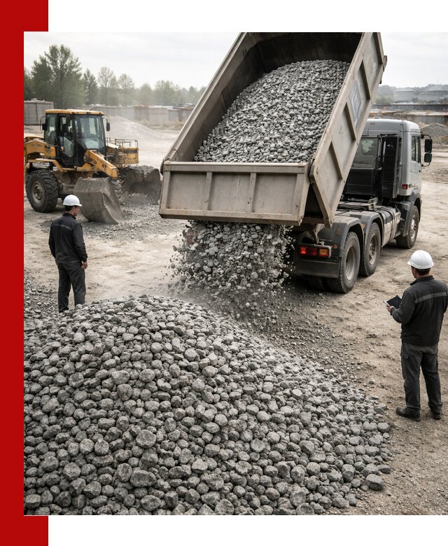 Доставка гранитного щебня фракции 20-40 в Ярославле