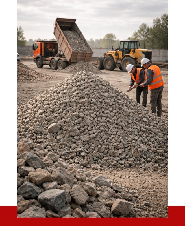 Гранитный щебень фракция 40-70 в Ярославле от 2567 руб ПРОНЕРУДРсл