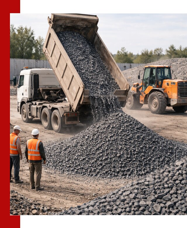 Доставка и продажа щебня габбро-диабаза в Ярославле