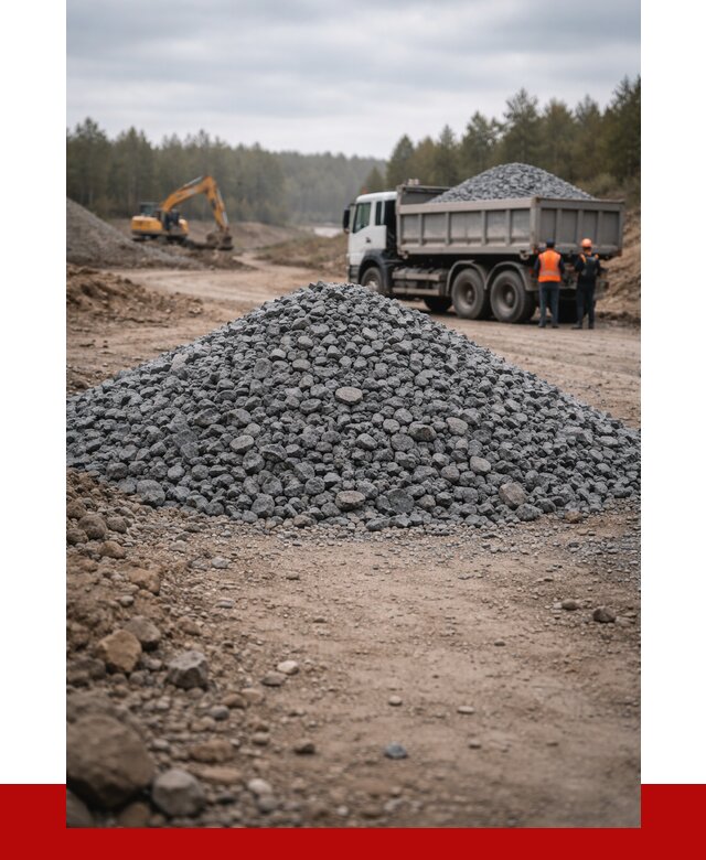 Щебень габбро диабаз фракция 40-70 в Ярославле от 2259 р-ПРОНЕРУДРсл