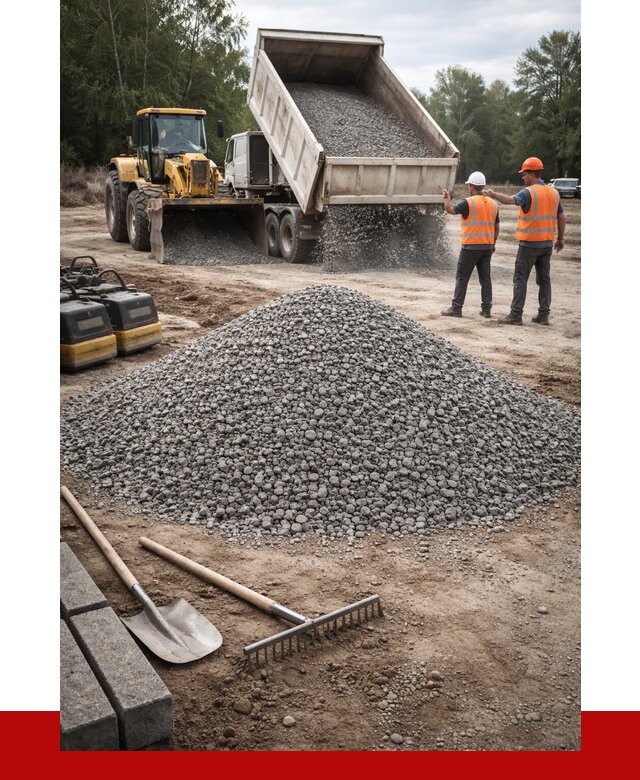 Гравийный щебень купить в Ярославле от 2259 р. ПРОНЕРУДРсл