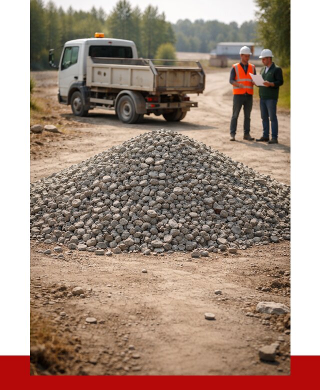 Гравийный щебень фракция 20-40 в Ярославле от 1232 р. | ПРОНЕРУДРсл