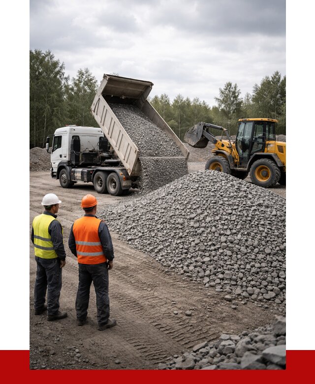 Гравийный щебень фракция 40-70 в Ярославле от 9755р | ПРОНЕРУДРсл