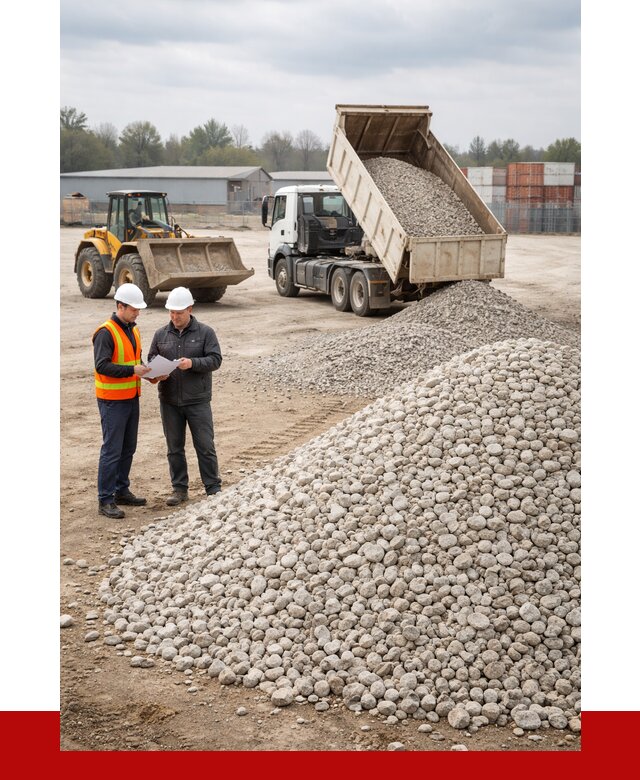 Известняковый щебень в Ярославле от 1438 р. доставка | ПРОНЕРУДРсл