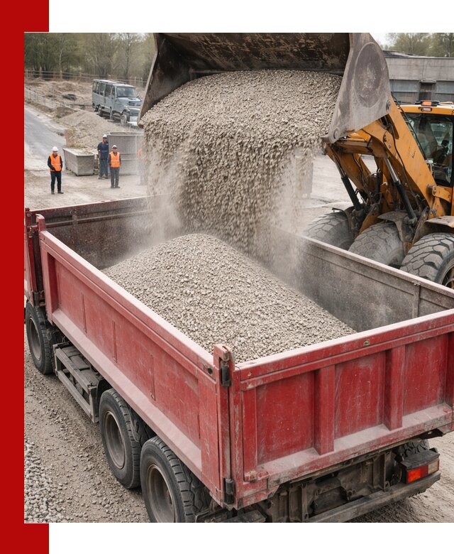 Купить известняковый щебень фракции 0-5 с доставкой в Ярославле