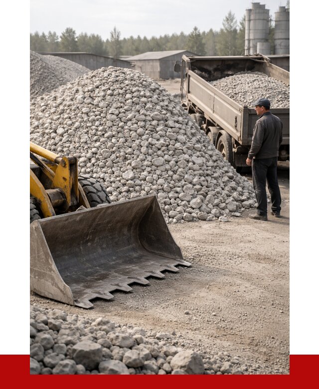 Известняковый щебень фракция 40-70 в Ярославле от 4313 р. | ПРОНЕРУДРсл