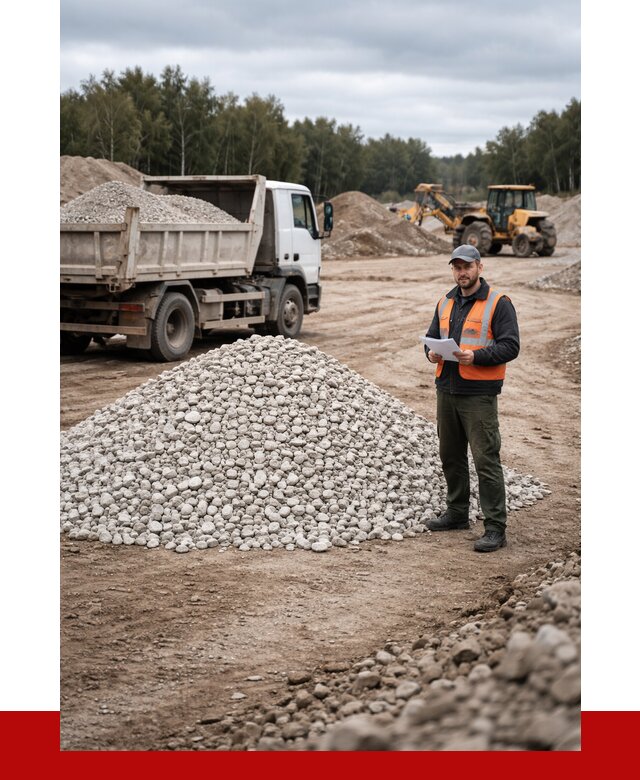 Доломитовый щебень в Ярославле купить от 2259 р., ПРОНЕРУДРсл