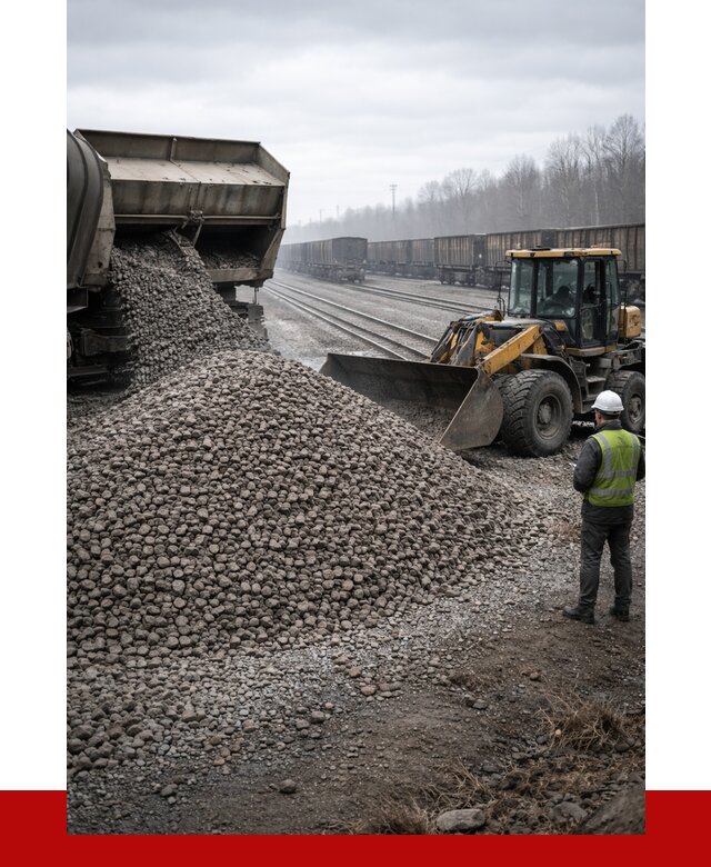 Купить железнодорожный щебень в Ярославле от 2875 р. | ПРОНЕРУДРсл