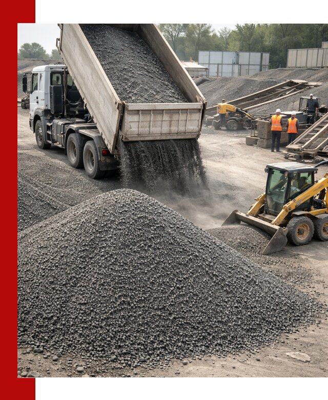 Вторичный щебень фракция 0–5 с доставкой в Ярославле