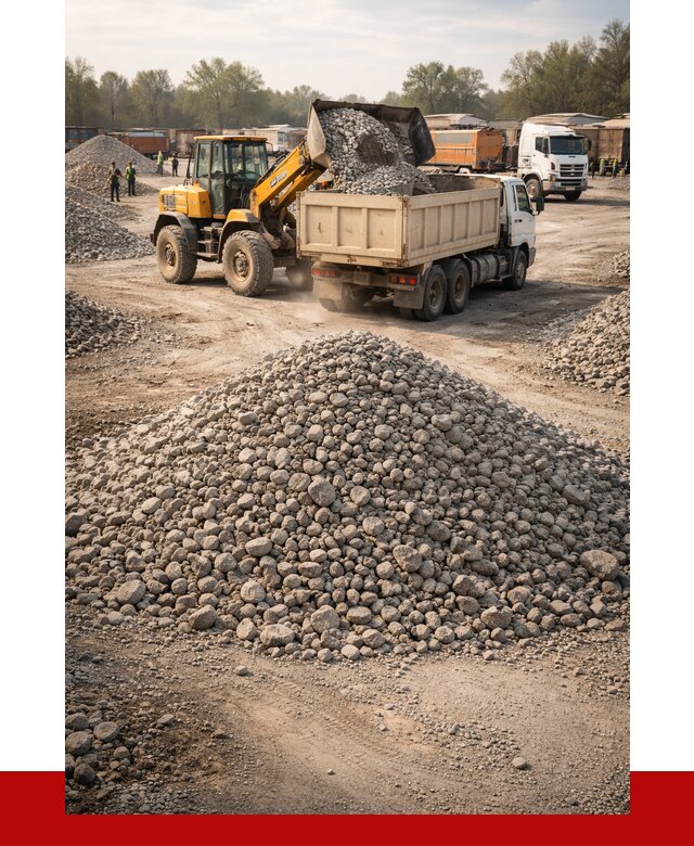 Вторичный щебень фракция 40-70 в Ярославле от 1787 р, ПРОНЕРУДРсл