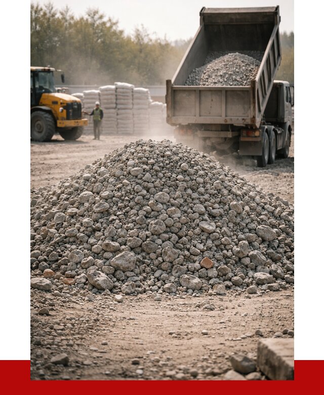 Вторичный щебень фракция 70-150 в Ярославле от 1438 р. | ПРОНЕРУДРсл