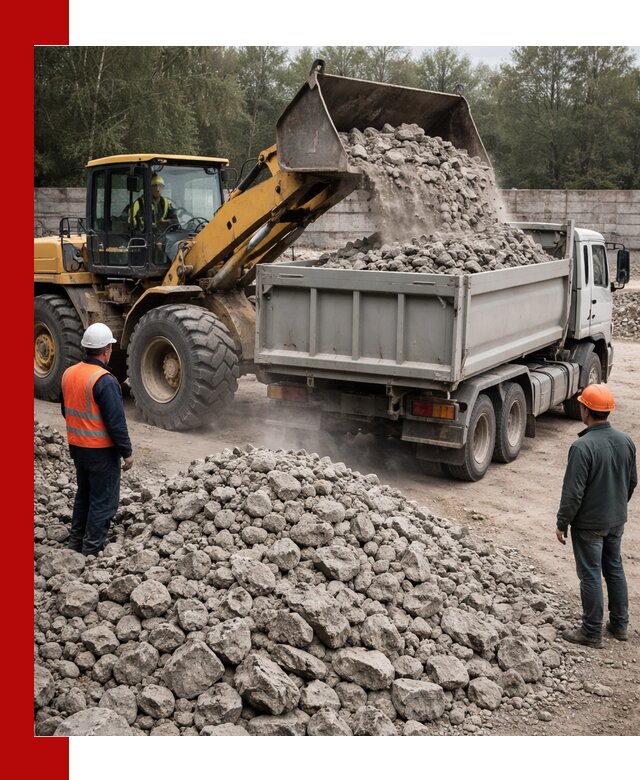 Вторичный щебень фракция 70–150 в Ярославле с доставкой