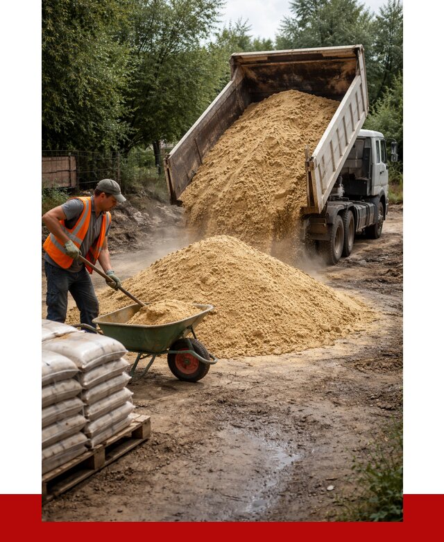 Купить песок с доставкой в Ярославле от 1848 р. | ПРОНЕРУДРсл