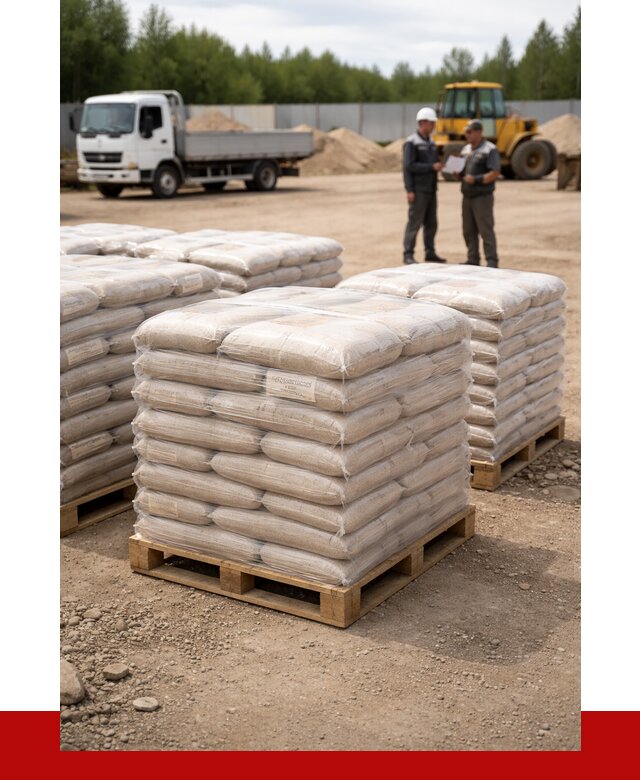 Карьерный песок в мешках в Ярославле от 1232 р. - ПРОНЕРУДРсл