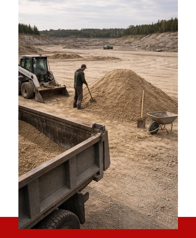 Карьерный песок среднезернистый в Ярославле, от 2259 р. ПРОНЕРУДРсл