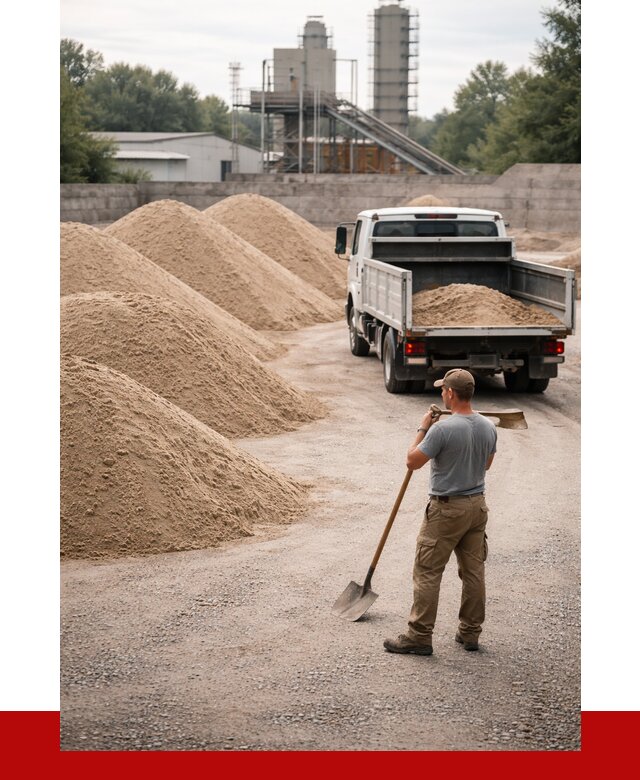 Мытый песок в Ярославле от 1284 р. с доставкой ПРОНЕРУДРсл