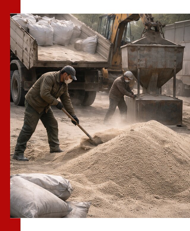 Кварцевый песок для пескоструя в Ярославле — доставка и качество