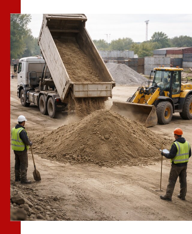 Доставка и продажа пескогрунта оптом и в розницу в Ярославле