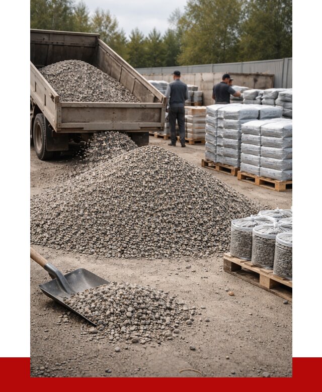 Гравий фракция 5-20 в Ярославле купить от 2362 р. ПРОНЕРУДРсл