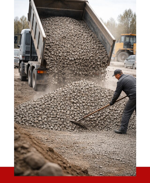 Гравий фракция 20-40 в Ярославле от 2567 р. доставка | ПРОНЕРУДРсл