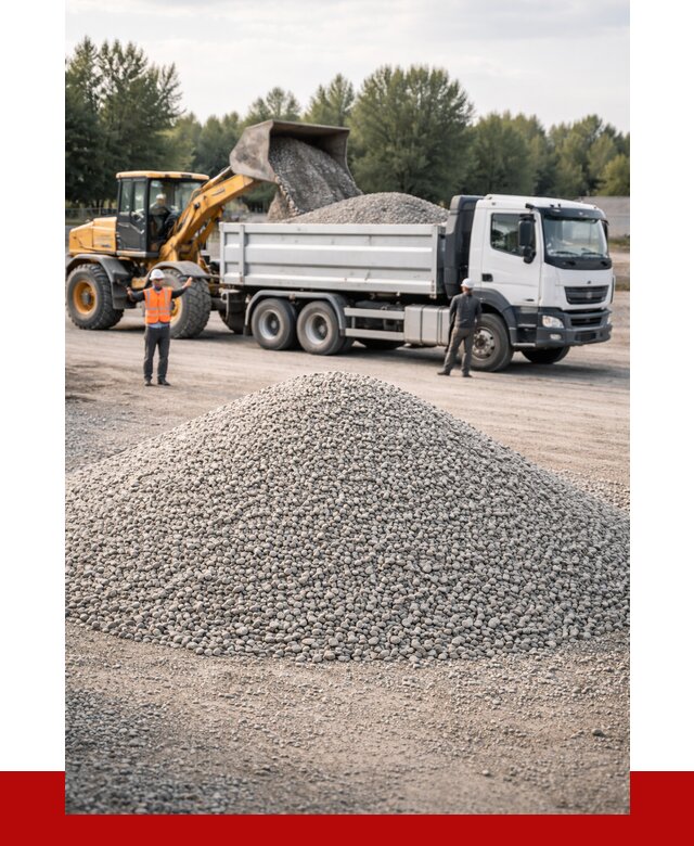 Купить мытый гравий в Ярославле от 3594 р, доставка ПРОНЕРУДРсл