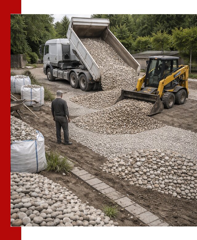 Доставка морской гальки оптом и в розницу в Ярославле