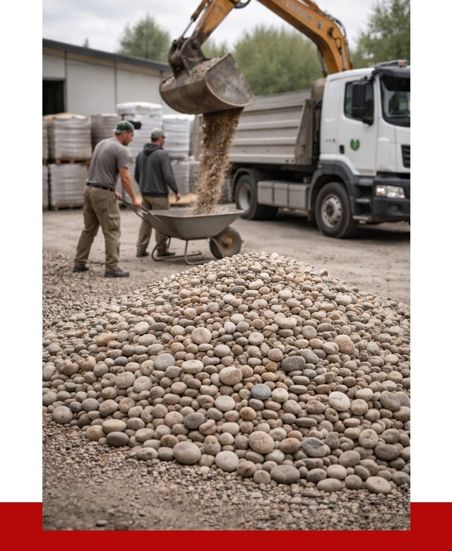 Галька декоративная в Ярославле от 3286 р. за куб | ПРОНЕРУДРсл