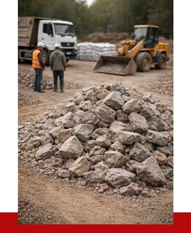 Купить бутовый камень с доставкой в Ярославле от 2362 р. | ПРОНЕРУДРсл
