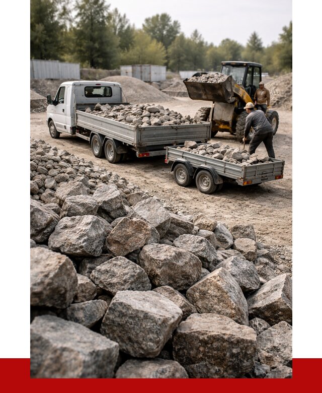 Купить бутовый камень гранитный в Ярославле от 2875 р. | ПРОНЕРУДРсл