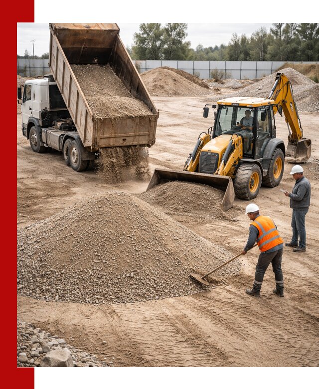 Поставка и доставка ПГС С4 в мешках и самосвалах в Ярославле