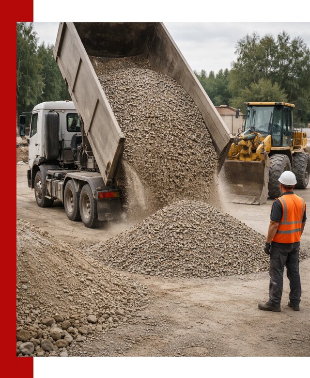 Доставка щпс в Ярославле — щебеночно-песчаная смесь под заборы и дорожки