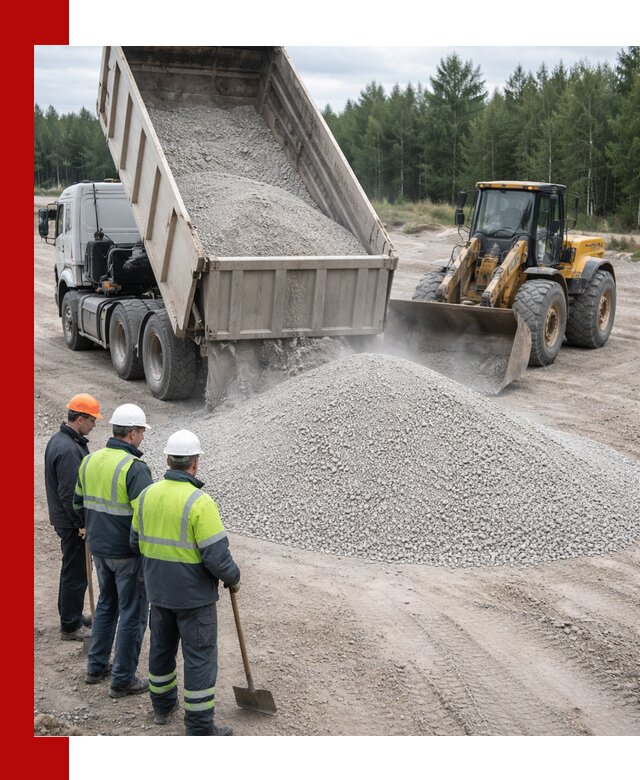 Известняковый отсев 0-5 доставка в Ярославле быстро и выгодно