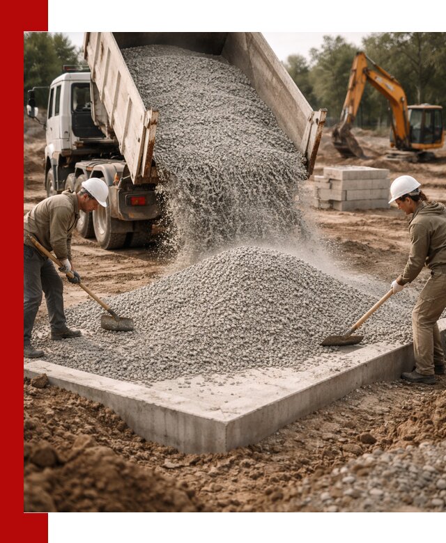 Доставка и продажа отсева для бетона в Ярославле