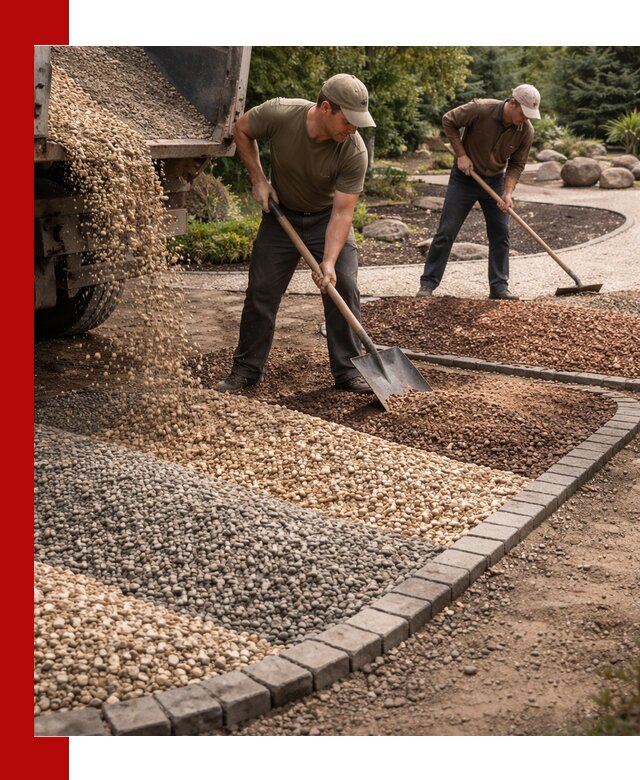 Декоративная крошка для ландшафта в Ярославле — продажа и доставка