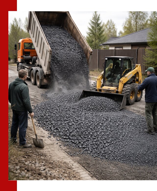 Крошка габбро с доставкой в Ярославле для строительных работ