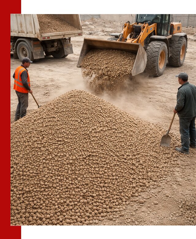 Керамзит фракция 10-20 с доставкой в Ярославле