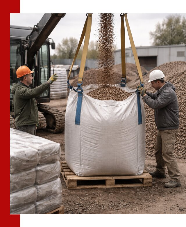 Керамзит в биг-бегах с доставкой в Ярославле
