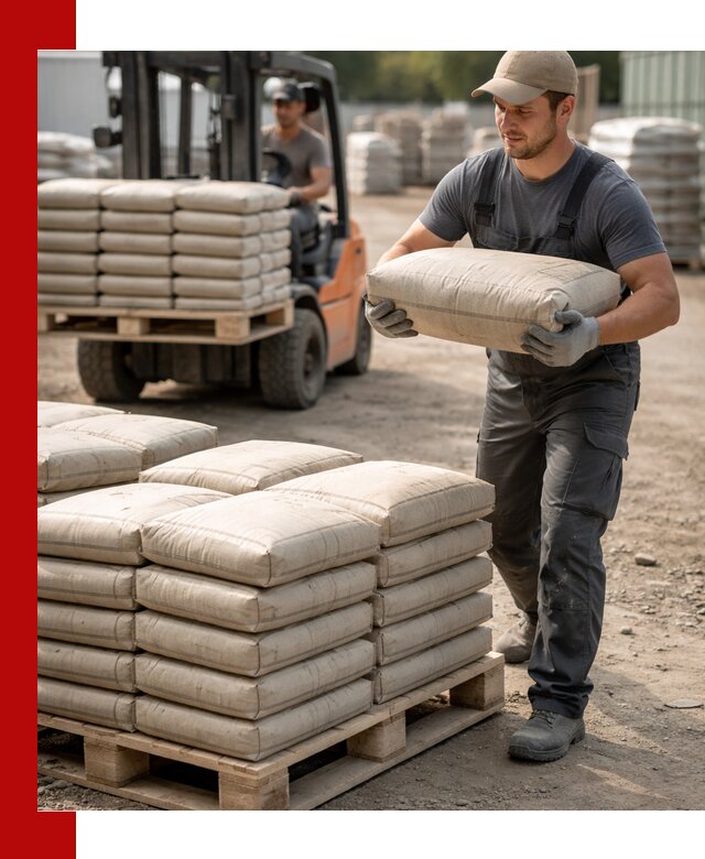 Доставка цемента в мешках оптом и в розницу в Ярославле