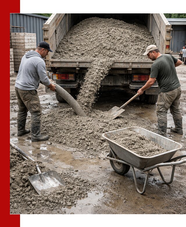 Цементно-песчаная смесь М150 доставка в Ярославле