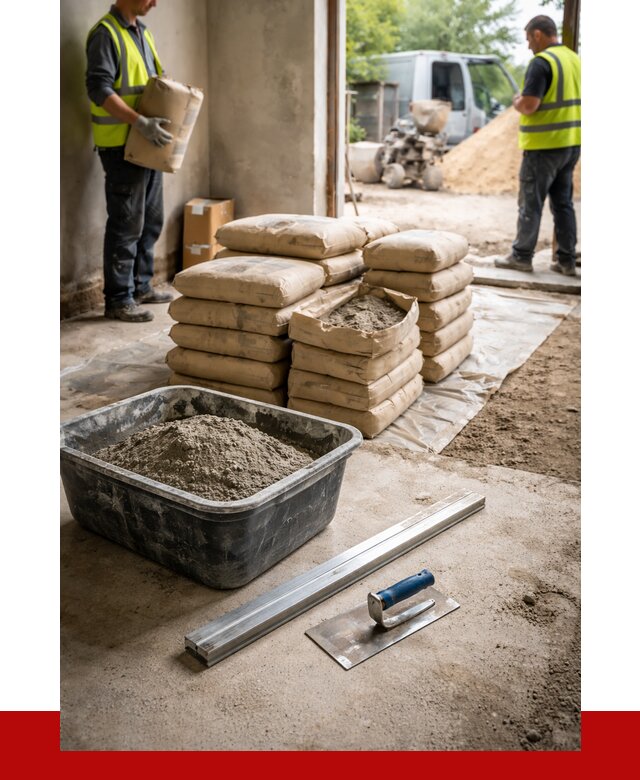 Купить сухую смесь для стяжки в Ярославле от 4621 р. | ПРОНЕРУДРсл