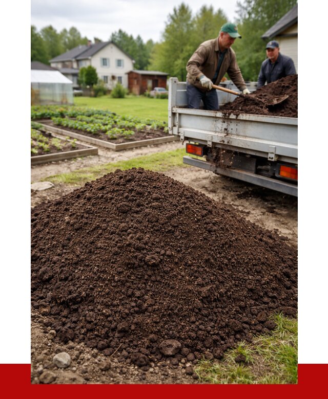 Плодородный грунт в Ярославле с доставкой от 4313 р. | ПРОНЕРУДРсл