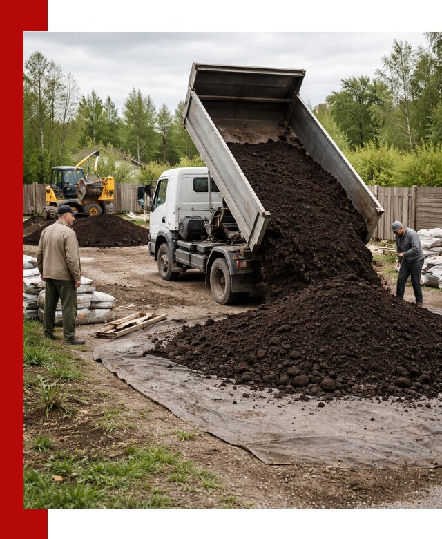 Доставка качественного почвогрунта в Ярославле оптом и в розницу