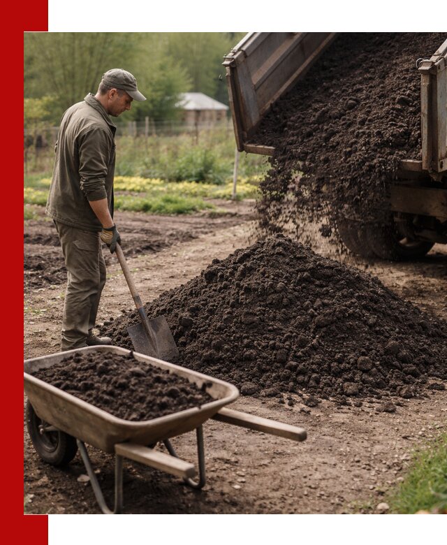 Доставка качественной земли для огорода в Ярославле