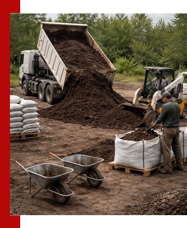 Доставка и продажа торфогрунта в Ярославле оптом и в розницу