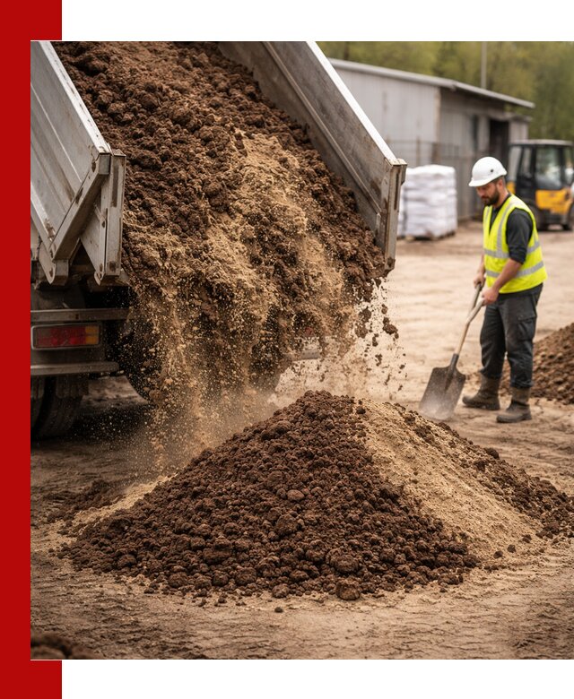 Доставка торфо-песчаной смеси в Ярославле для строительства и озеленения