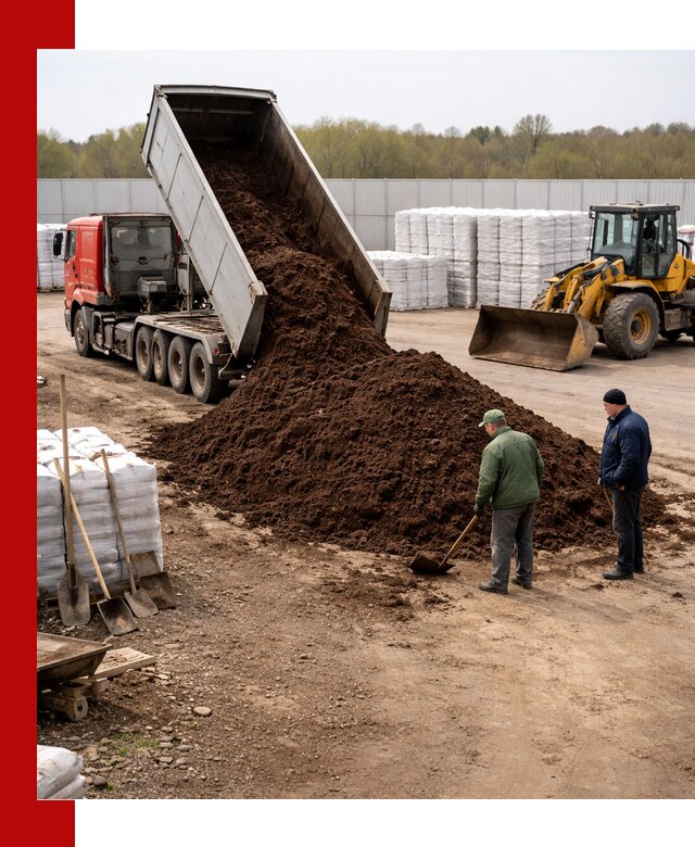 Доставка торфяных смесей оптом и в розницу в Ярославле