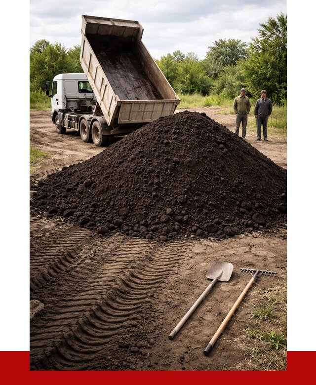 Купить чернозем навалом в Ярославле от 1232 р. за куб | ПРОНЕРУДРсл