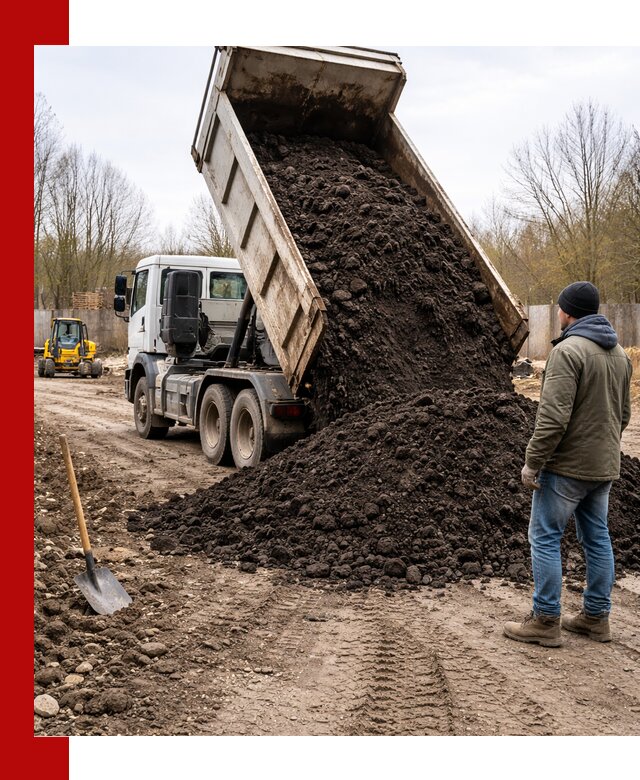 Доставка чернозема навалом в Ярославле быстро и выгодно