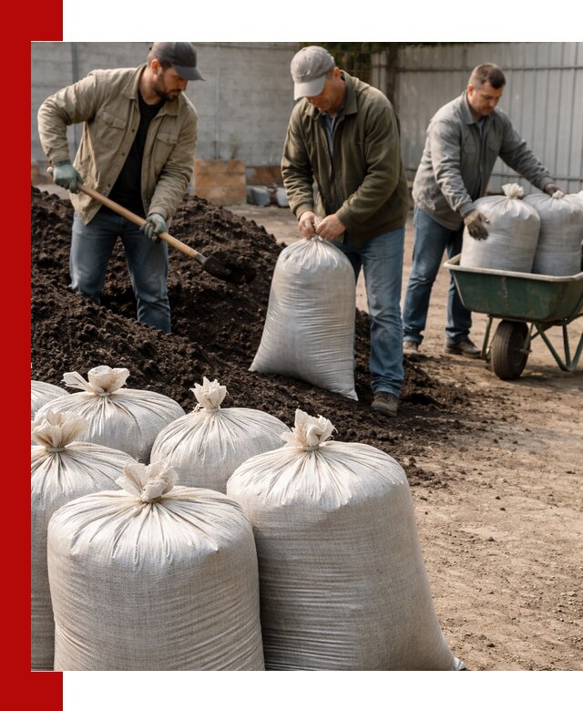 Купить чернозем в мешках с доставкой в Ярославле